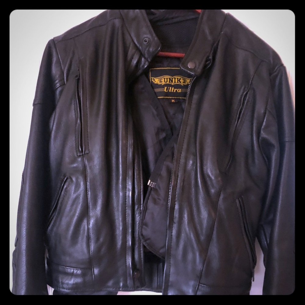 Leather jacket